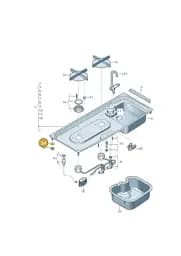 N01166410 Volkswagen Washer
