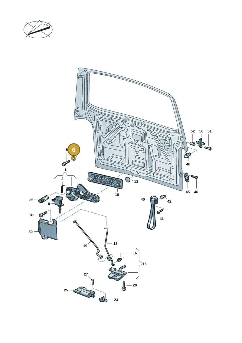 N01166420 — Volkswagen Transporter Multivan (2019-2024) diagram 7ep827100, position 6
