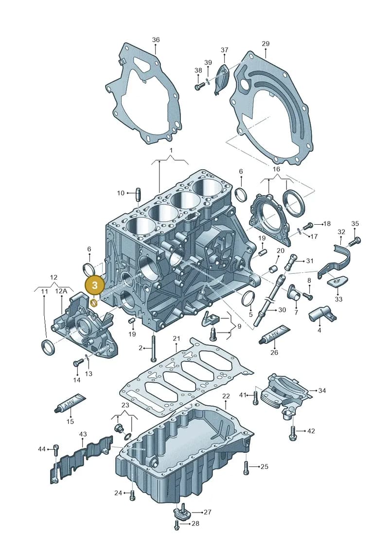 N0119071 — SEAT ALTEA                  07> (2006-) diagram 249103150, position 3