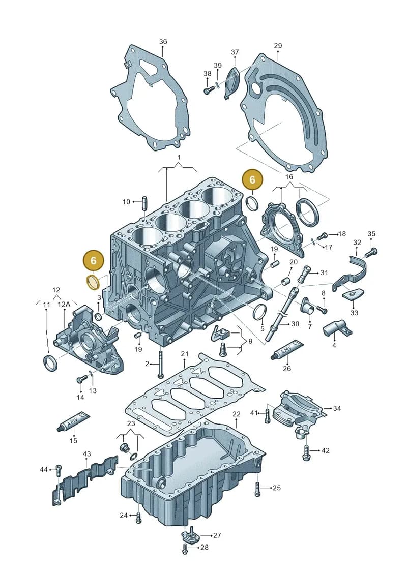 N0119093 — SEAT ALTEA                  07> (2006-) diagram 249103150, position 6