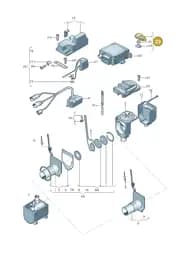 N0122253 Volkswagen Spring Washer