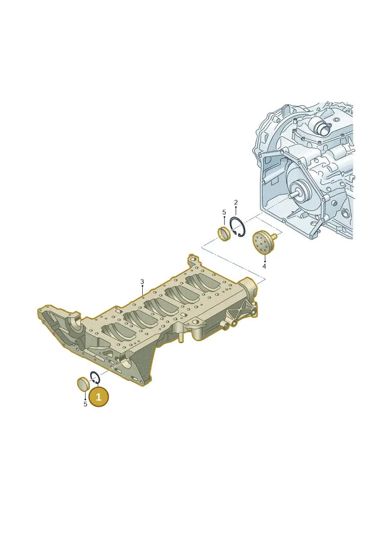 N0122902 — Audi R8 Spyder (2015-2024) diagram 872311110, position 1