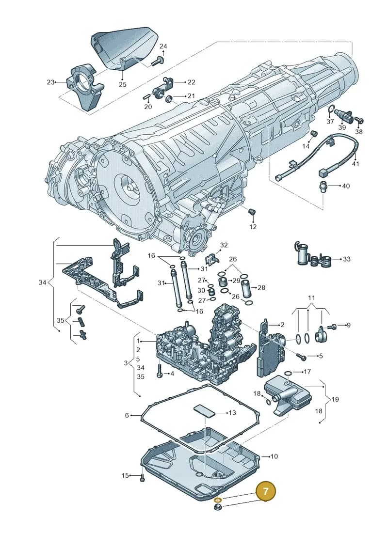 N0138275 — Audi A7 Sportback (2014-2018) diagram 647325800, position 7