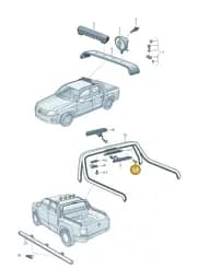 N0139401 Volkswagen Oval Head Panel Screw
