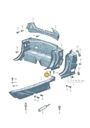 N0154019 Volkswagen Washer