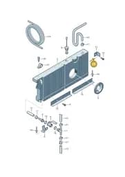 N0161671 Volkswagen Pop Rivet