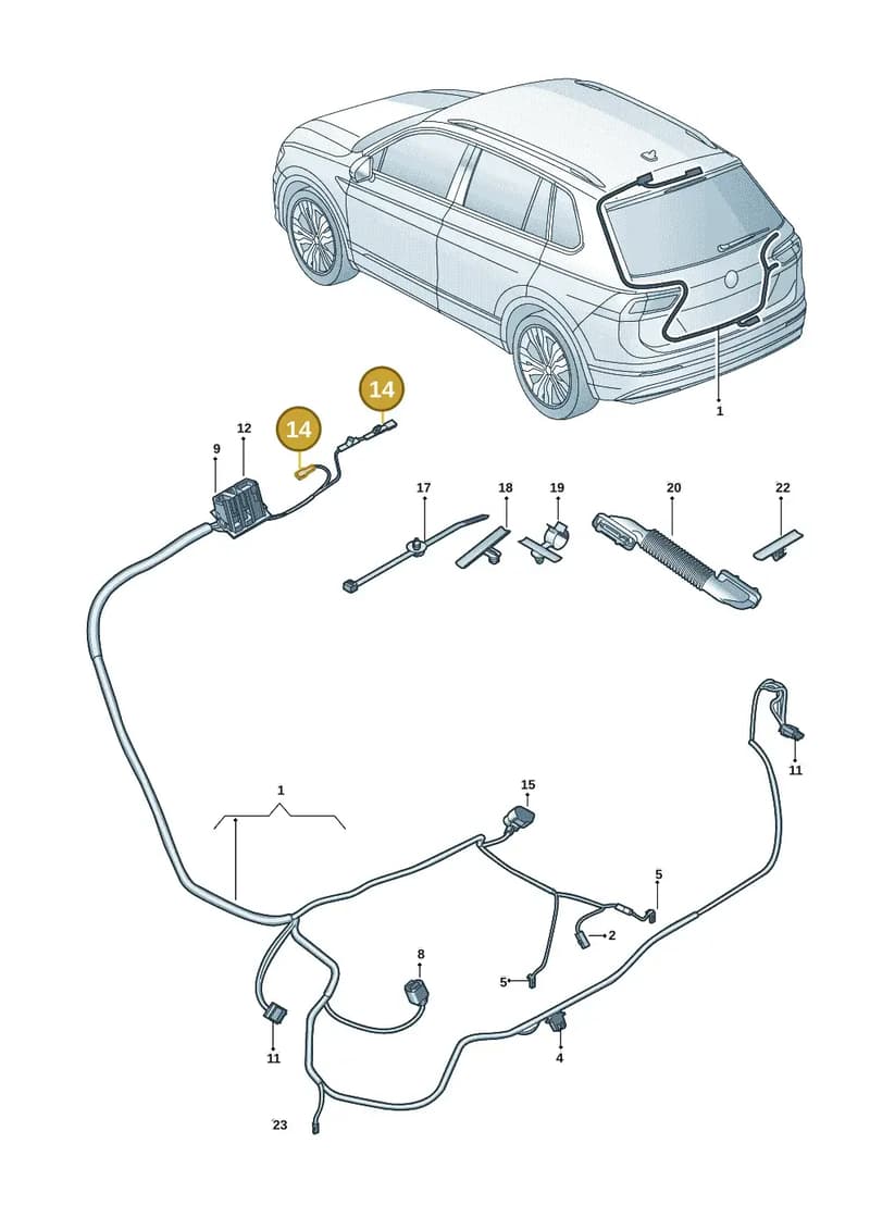 N0174655 — Skoda Karoq (2017-2023) diagram 834972082, position 14