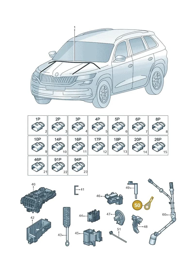 N0175262 — Skoda Kodiaq (2018-2022) diagram 804971080, position 50