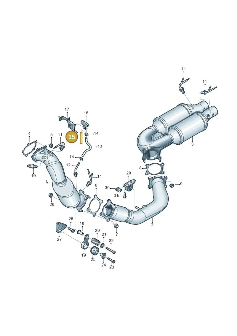 N0180466 — Audi A6 Avant (2012-2018) diagram 717253570, position 15