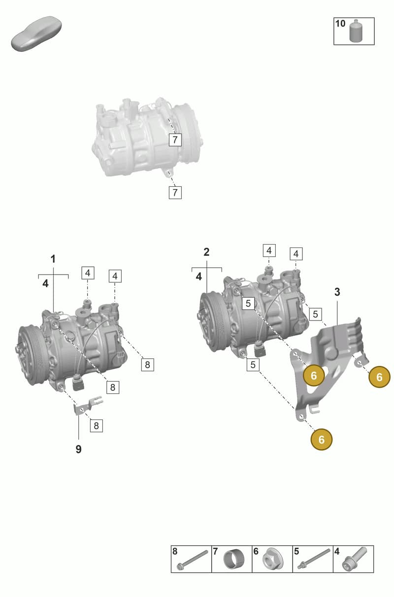 N02300316 — Porsche Panamera (2020-2023) diagram p58814150, position 6