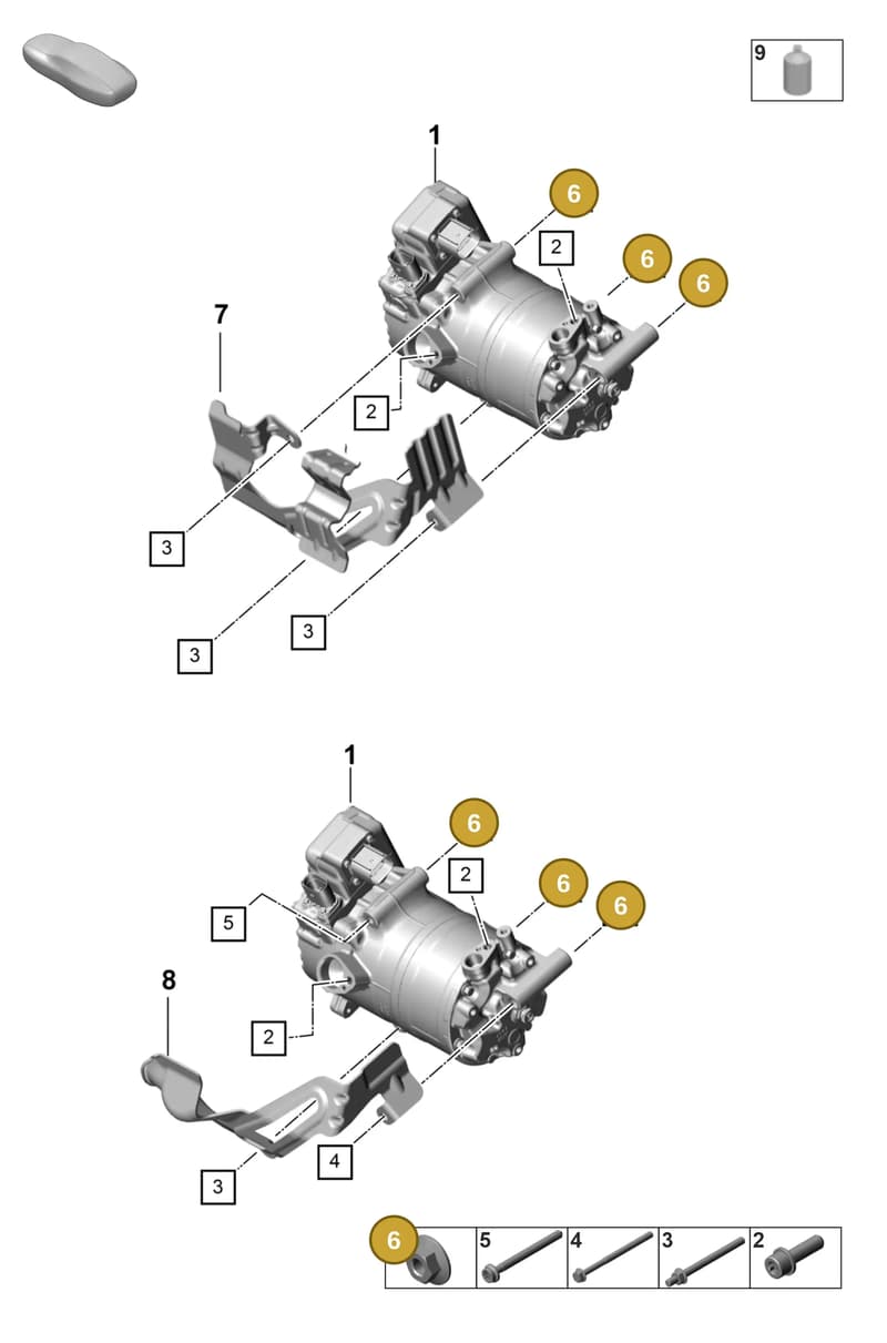 N02300316 — Porsche Panamera (2020-2023) diagram p58815550, position 6