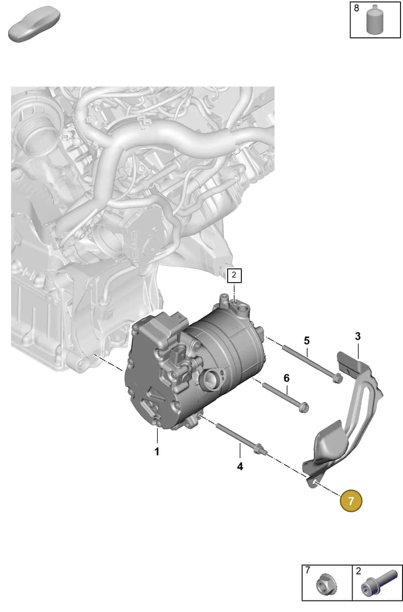 N02300316 — Porsche Panamera (2023-2025) diagram p62815510, position 7