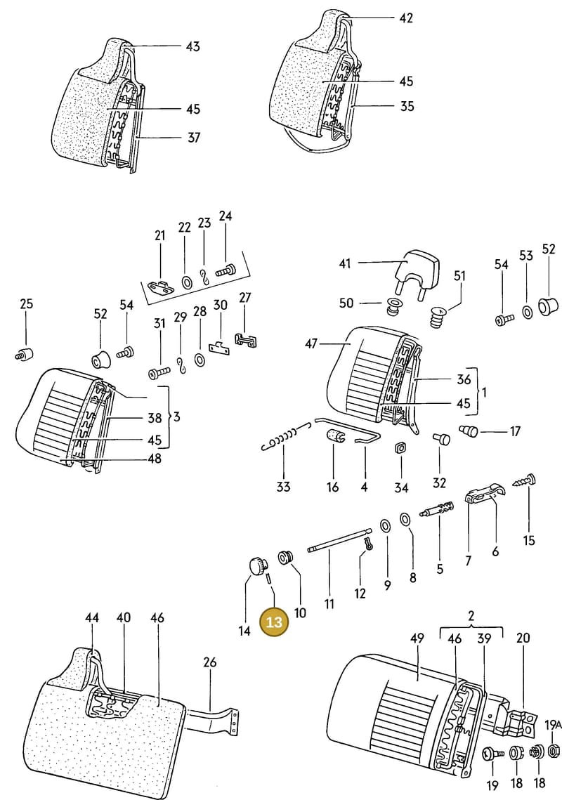 N0232901 — Volkswagen Type 2 (1967-1979) diagram 029089100, position 13