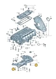 N0297014 Volkswagen Oil Drain Plug