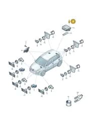 N0385071 Volkswagen Spreader Rivet