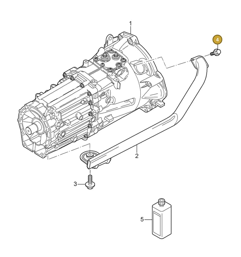 N10082911 — Porsche Cayenne (2007-2010) diagram p31302000, position 4