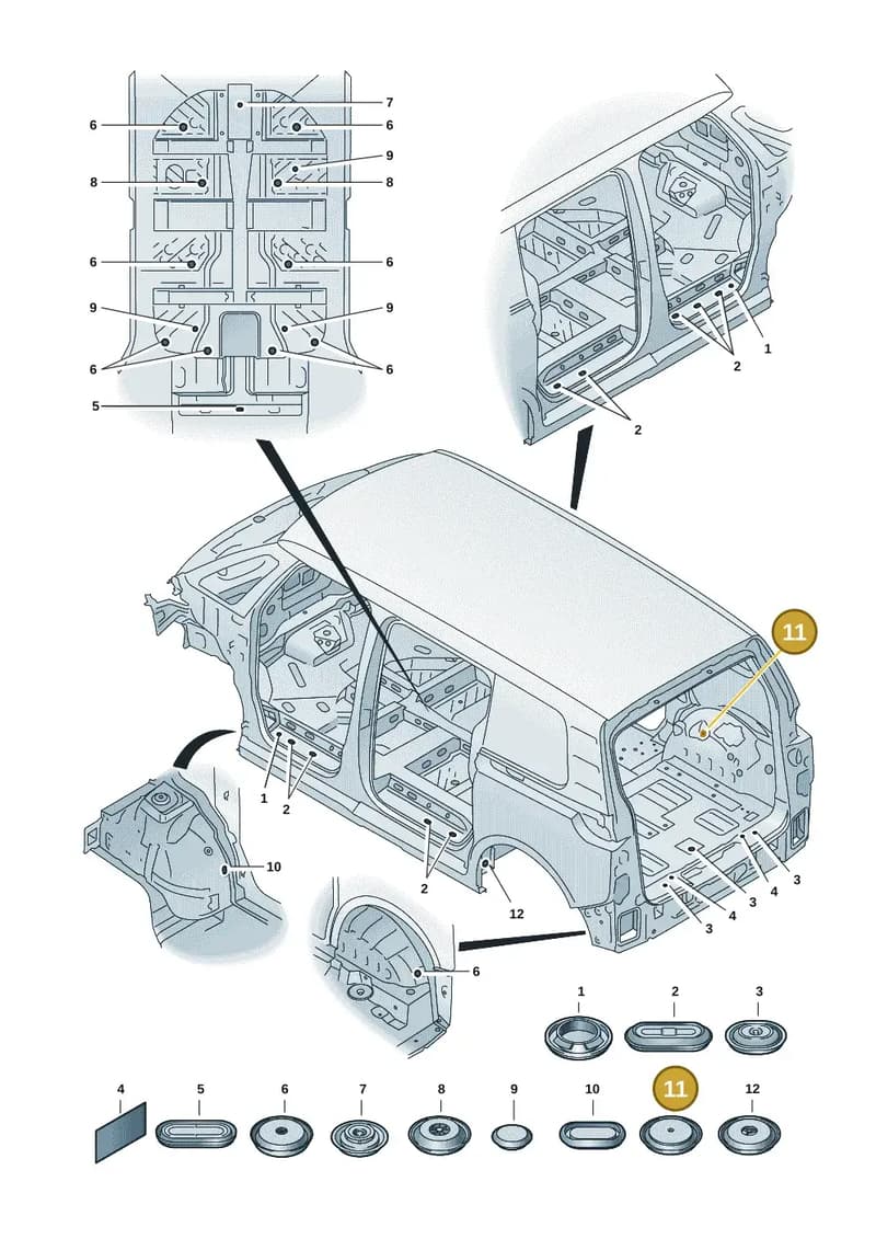 N10115101 — Volkswagen ID. Buzz (2022-2025) diagram 15a803680, position 11