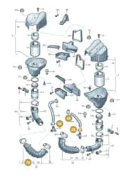 N10166201 Volkswagen Clamping