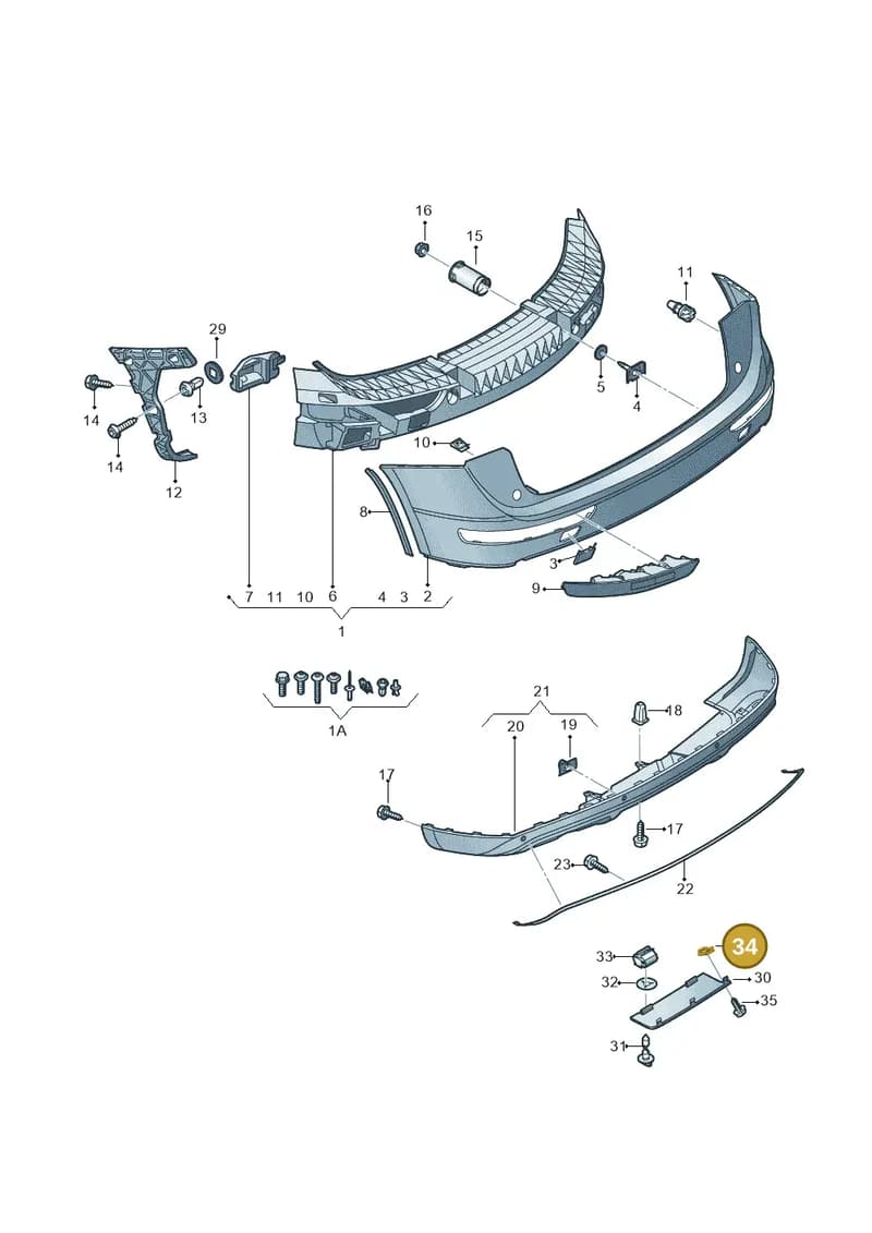 N10194101 — Audi Q5 qu. 2.0 TDI (2012-2017) diagram 751807900, position 34