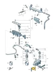 N10196503 Volkswagen Hose in Coils of 5m 'order Unit 5'