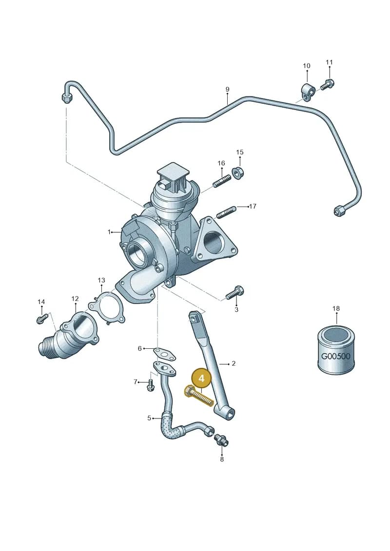 N10197211 — Audi Q5 qu. 2.0 TDI (2012-2017) diagram 636145650, position 4
