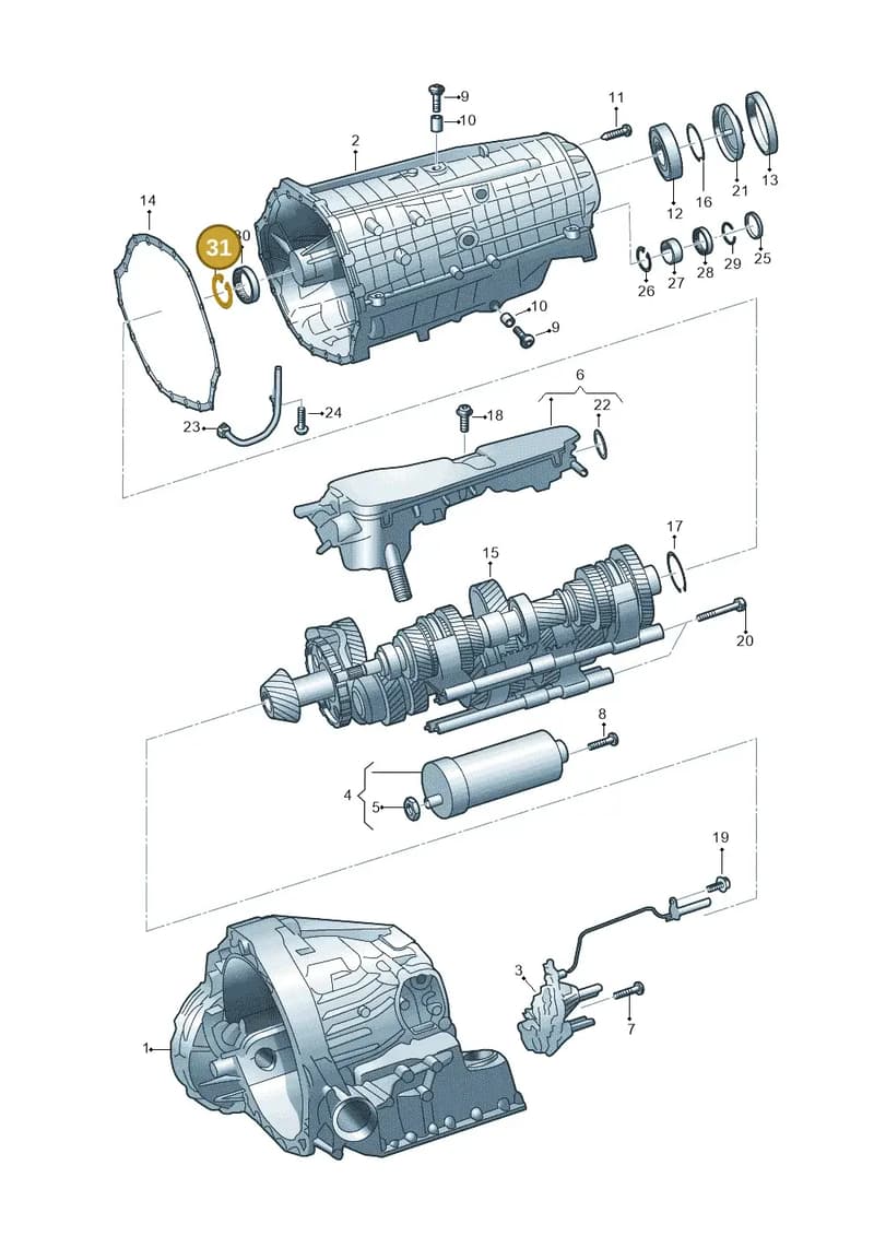 N10229802 — Audi A6 (2018-2025) diagram 896325610, position 31