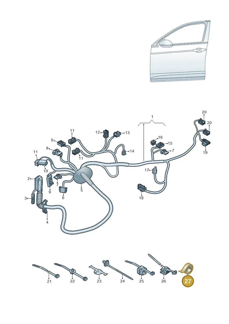 N10311302 — SEAT CUPRA Tavascan (2023-) diagram 20h972033, position 27