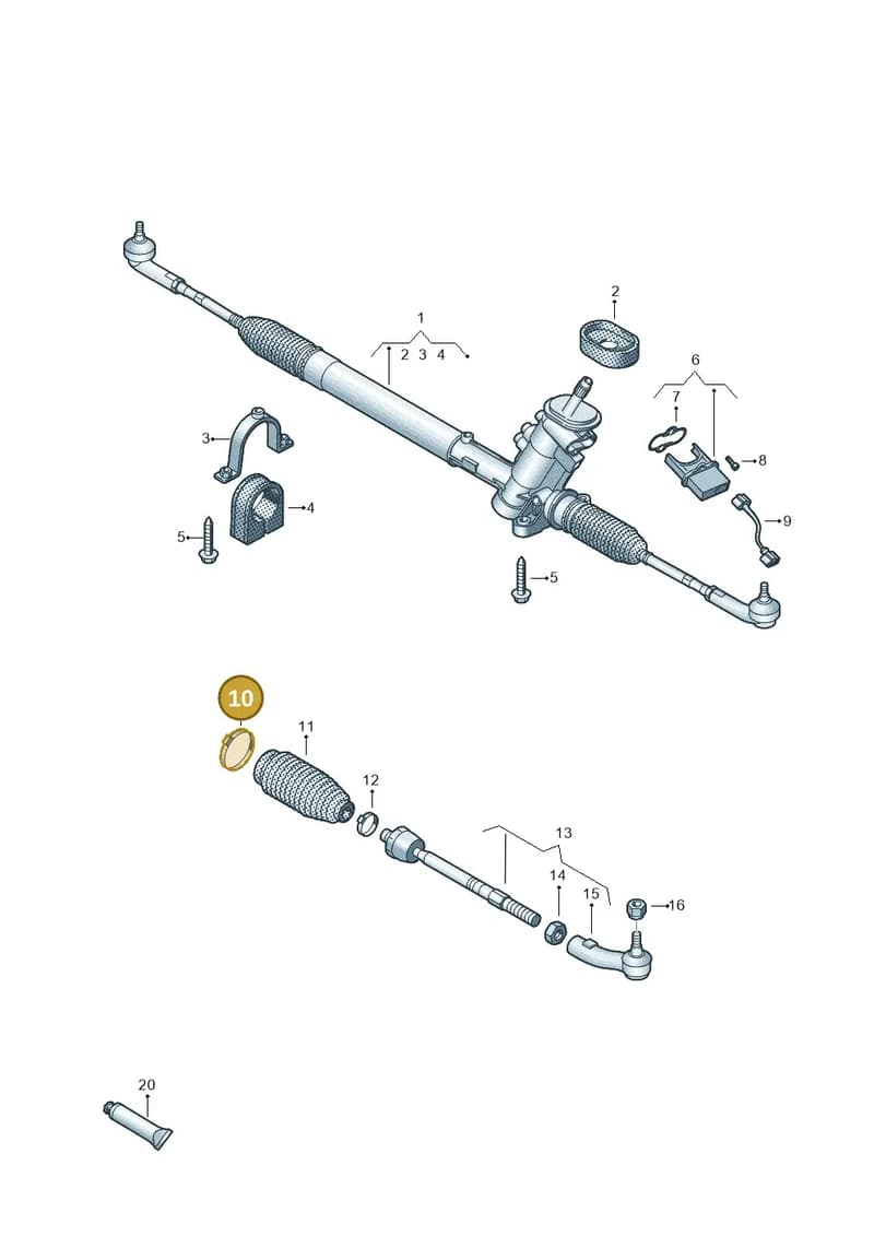 N10312301 — Skoda Rapid (2012-2022) diagram 672423500, position 10