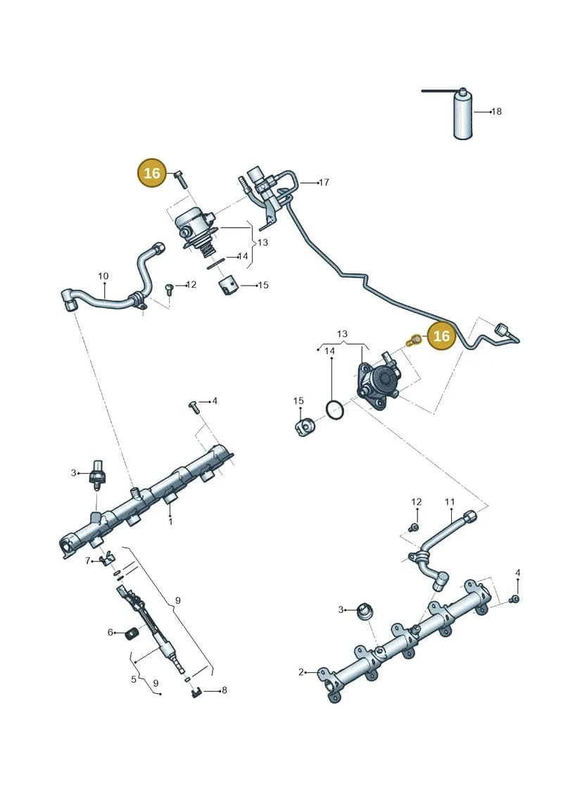 N10458202 — Audi RS Q8 (2019-2025) diagram 819133500, position 16