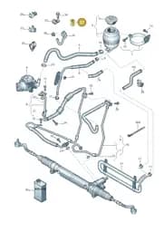 N10479001 Volkswagen Bracket