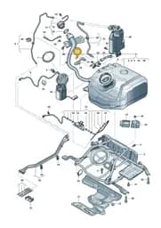 N10522701 Volkswagen Bracket
