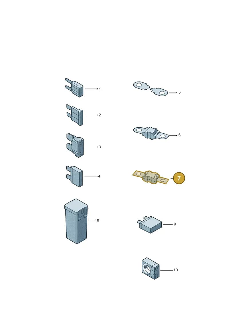 N10525607 — Volkswagen Caravelle (2019-2024) diagram 7ep937045, position 7