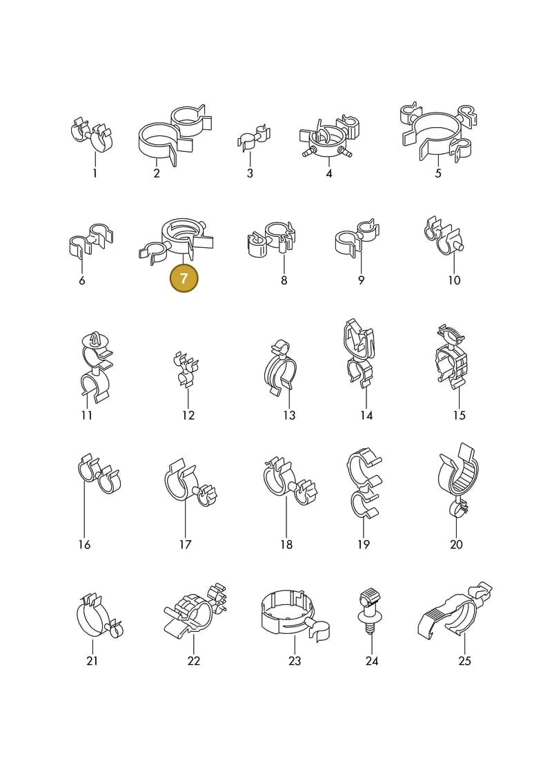 N10538801 — Volkswagen 1J0 platform diagram 198977000, position 7