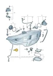 N10551802 Volkswagen Combination Holder