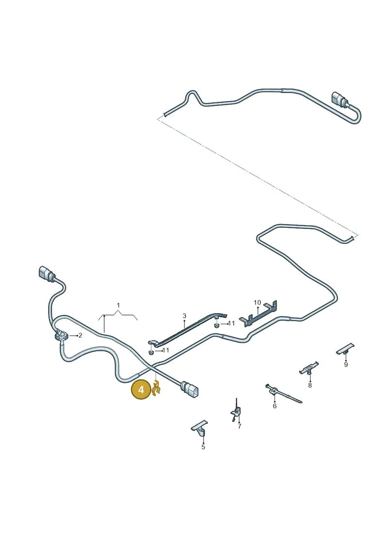N10564501 — Audi Q7 (2015-2025) diagram 859970250, position 4