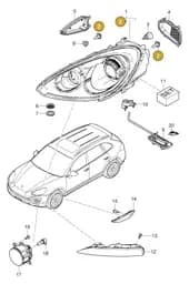 N10566101 Volkswagen Gas Discharge Lamp