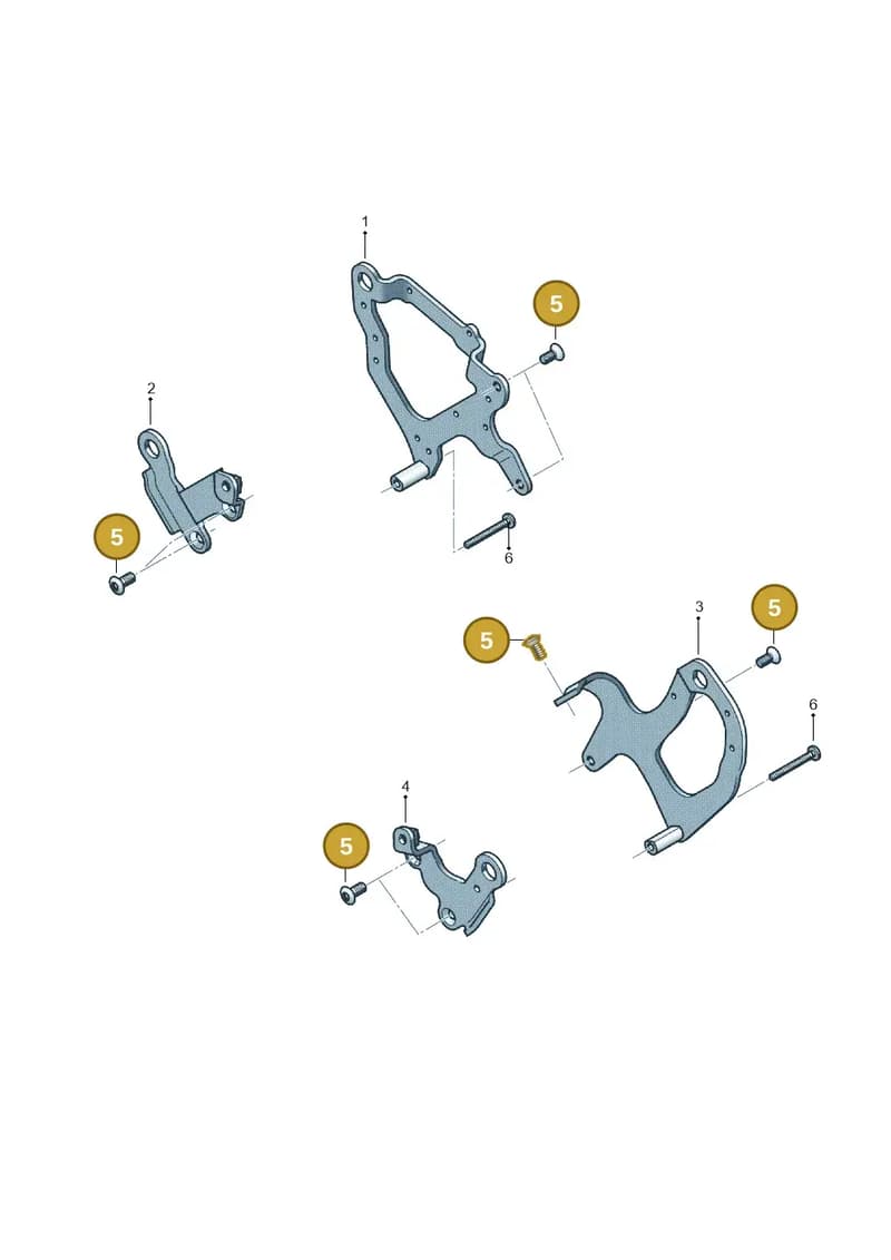 N10586001 — Audi A8 (2017-2025) diagram 819199650, position 5