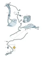 N10595801 Volkswagen Clamping