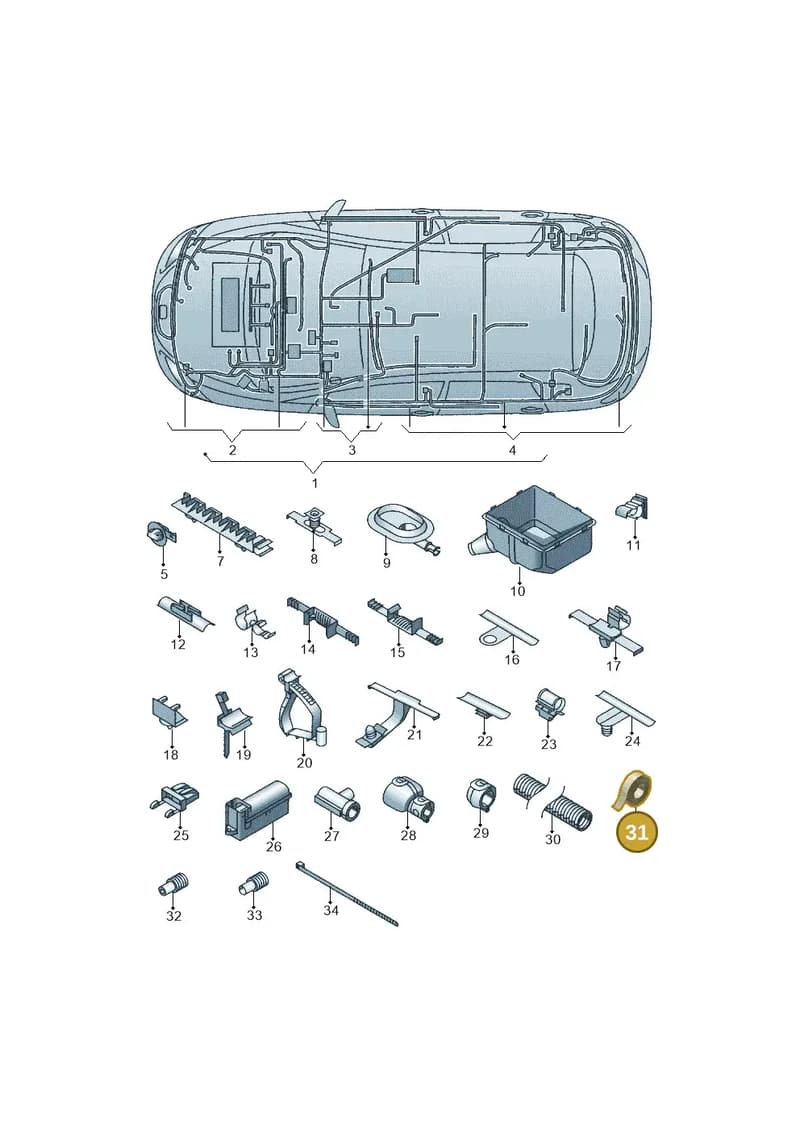 N10596501 — SEAT Altea XL (2013-) diagram 418971810, position 31