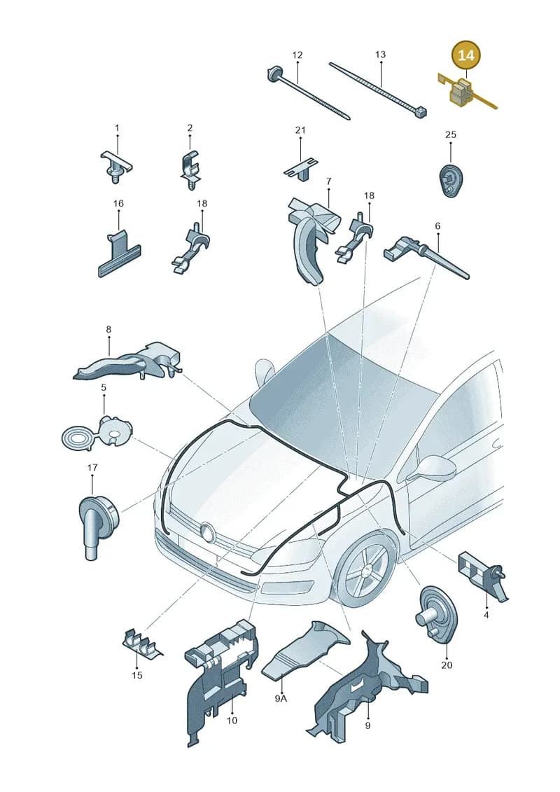 N10622001 — Volkswagen Lamando (2021-) diagram 852971870, position 14