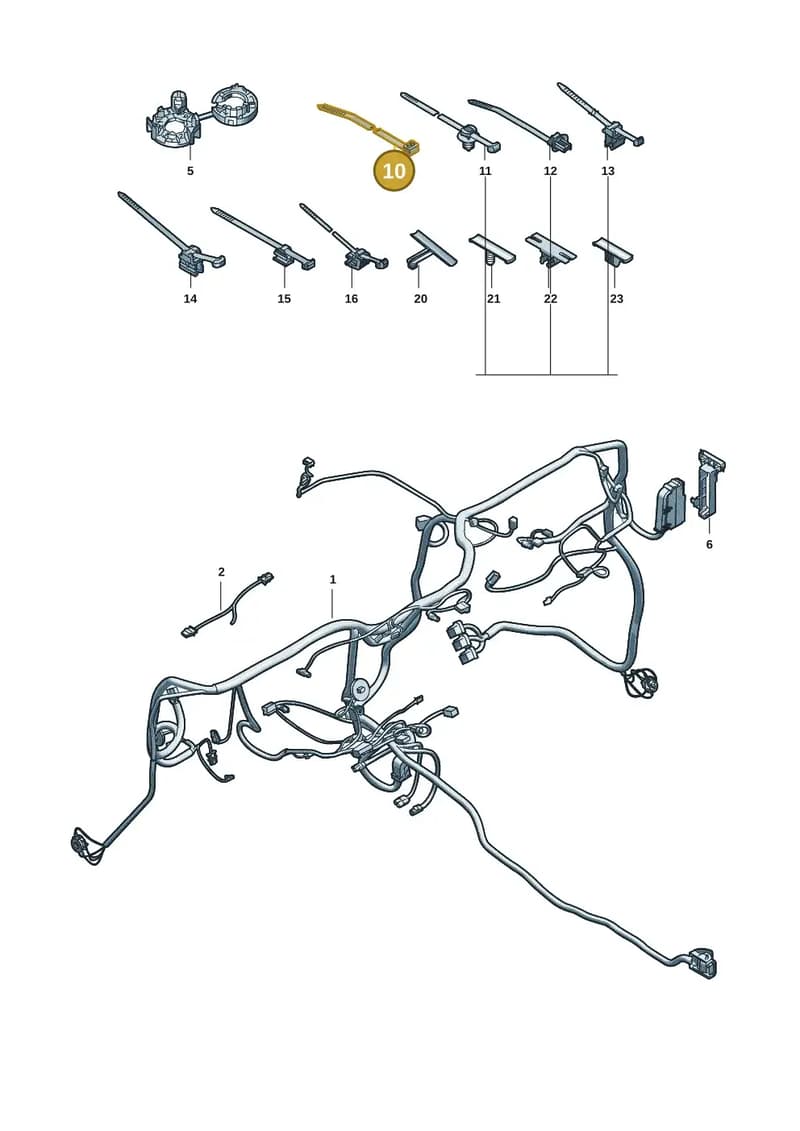 N10647802 — Audi Q6 e-tron (2023-2025) diagram f5s971900, position 10