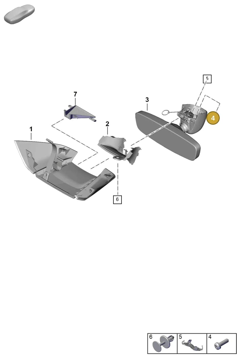 N10653001 — Porsche Panamera (2023-2025) diagram p62809600, position 4
