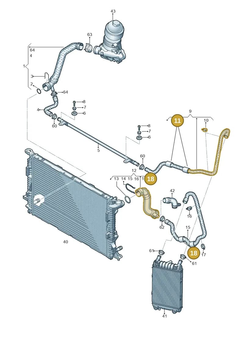 N10664701 — Audi Q7 (2015-2025) diagram 859121290, position 11+18