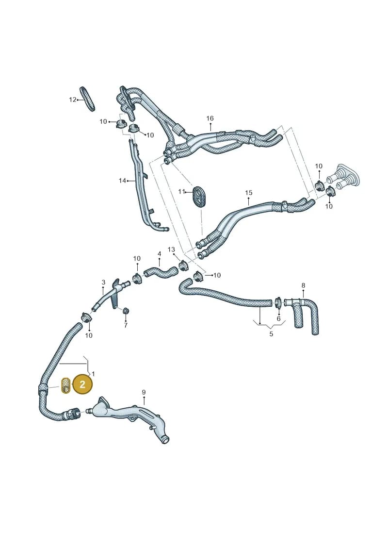 N10664701 — Audi Q7 (2015-2025) diagram 859819400, position 2