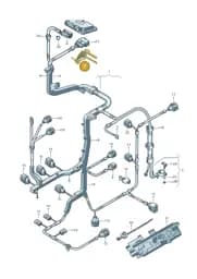 N10675701 Volkswagen Retainer Swivel