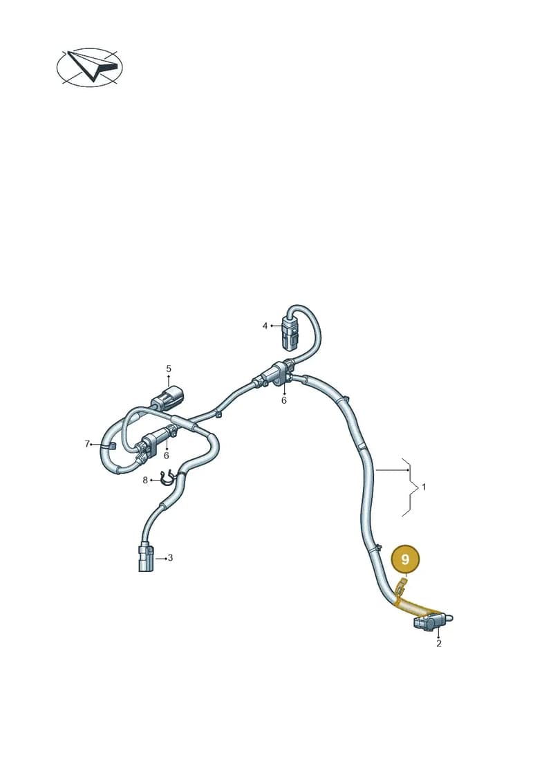 N10679001 — Audi Q8 e-tron (2018-2025) diagram 586970110, position 9