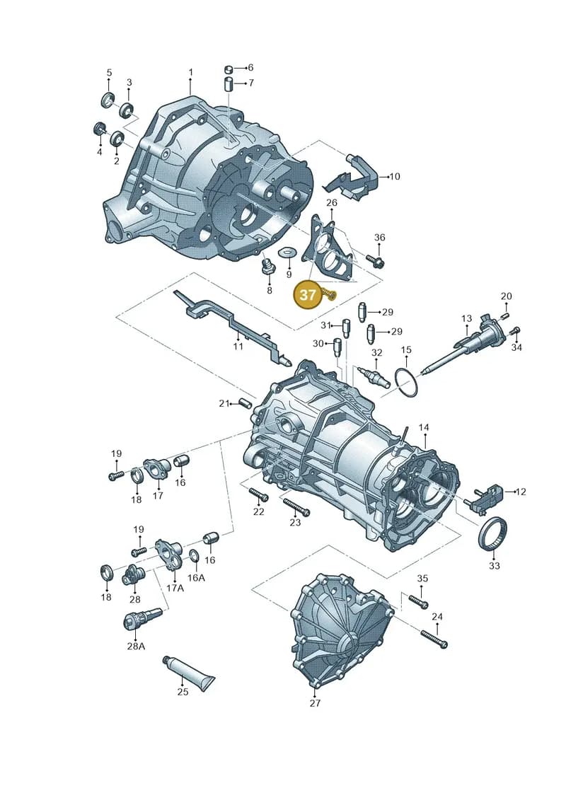 N10689303 — Audi A6 2.0 tdi (2010-2015) diagram 670301300, position 37