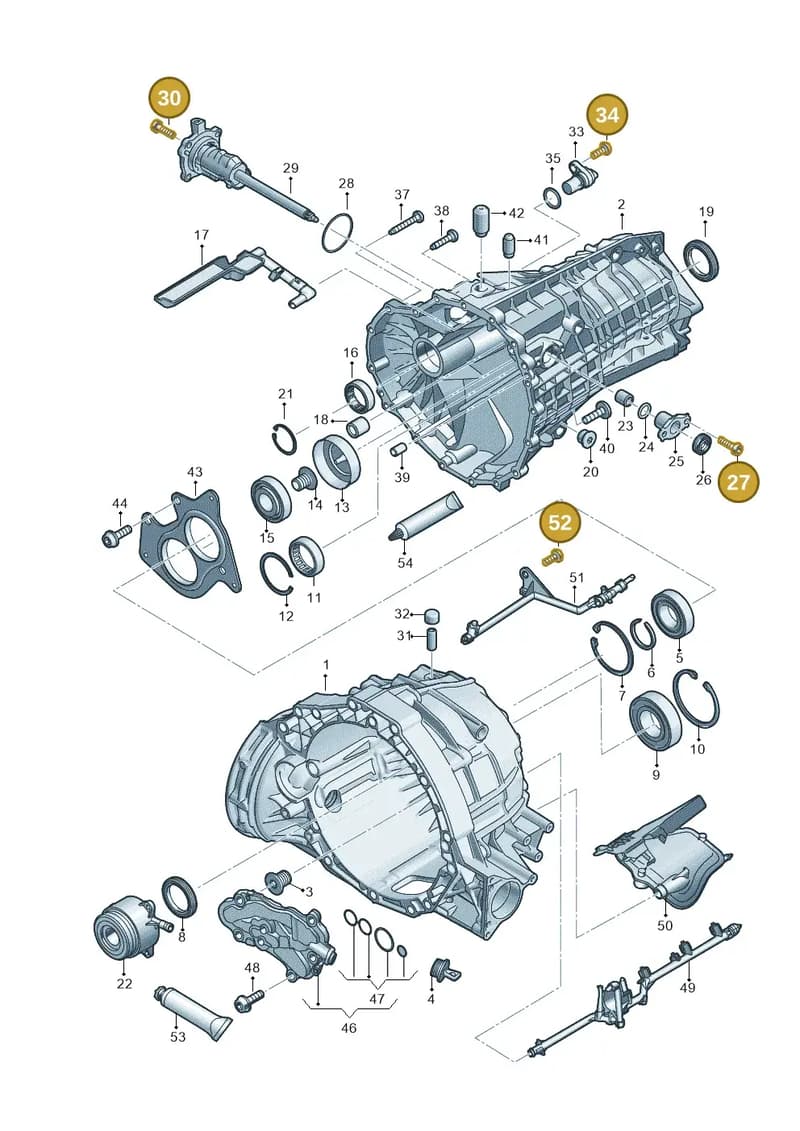 N10710402 — Audi Q5 (2016-2025) diagram 849301450, position 27+30+34+52