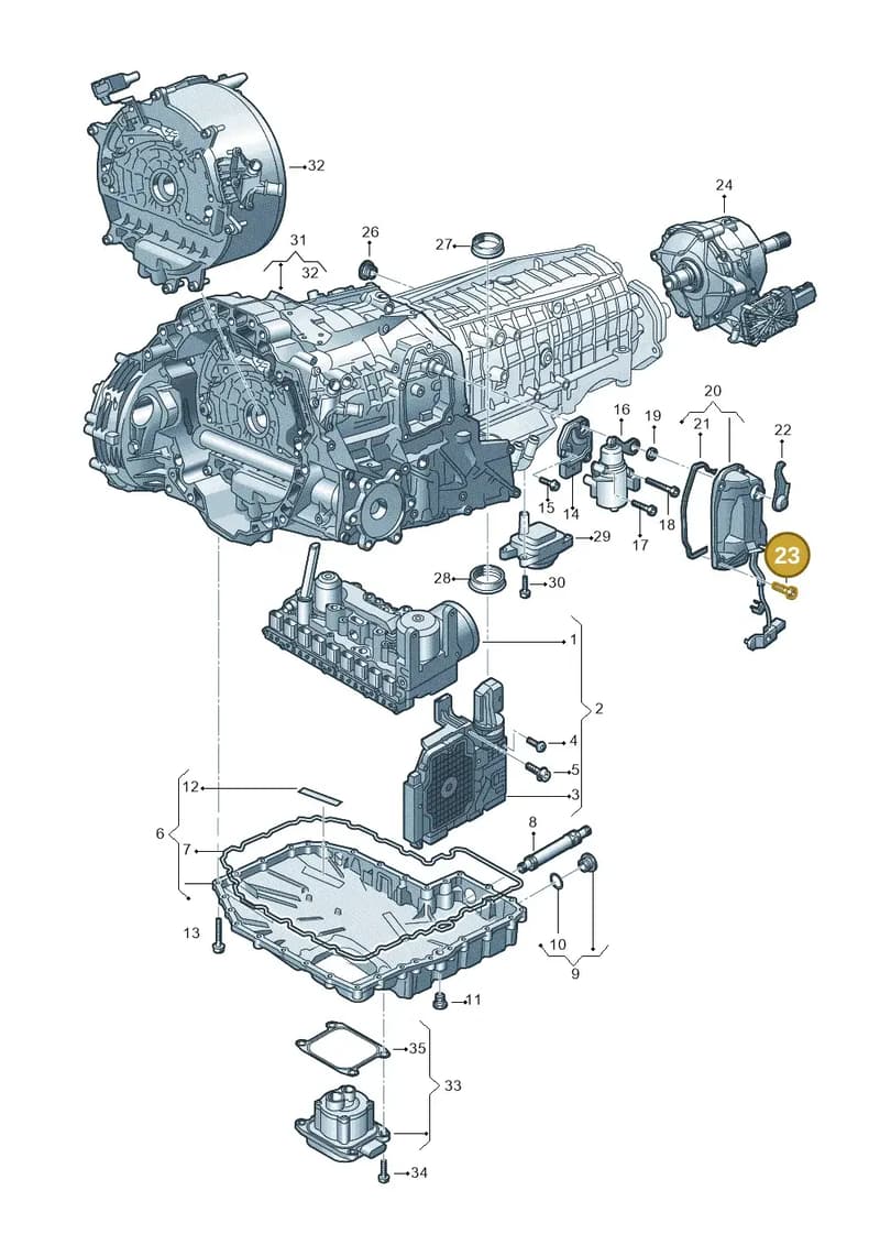 N10710402 — Audi A6 (2018-2025) diagram 896325600, position 23