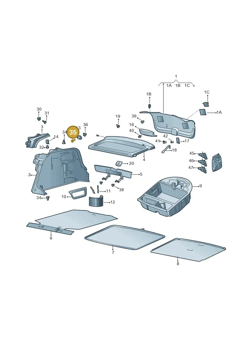 N10712002 — SEAT Toledo (2015-2019) diagram 742867800, position 35